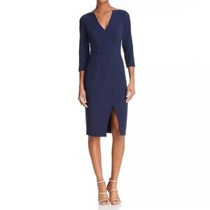 Black Halo Dress Navy Blue 4